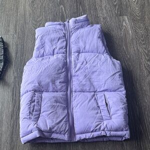 Purple Puffer Vest